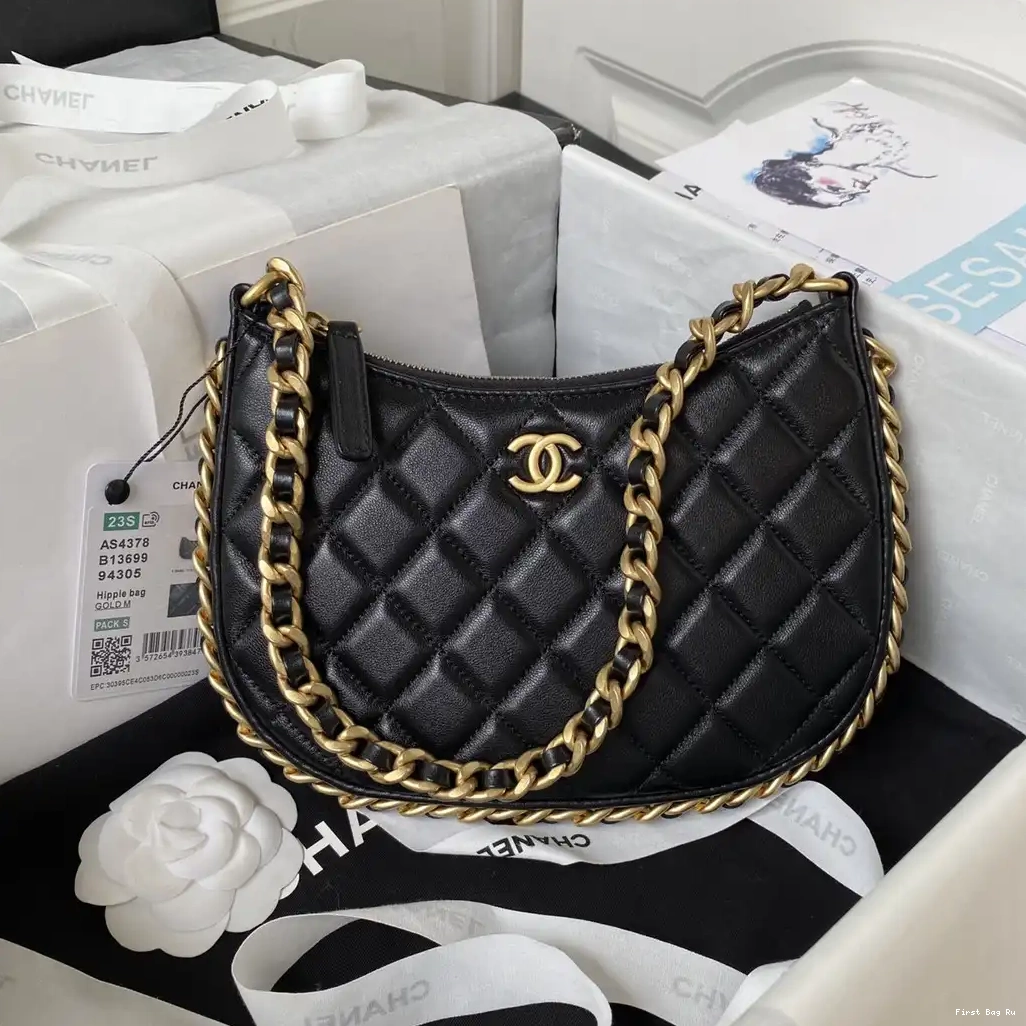 First Bag Ru HANDBAG CHANEL HOBO 0620